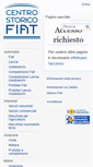 Mobile Screenshot of centrostoricofiat.com